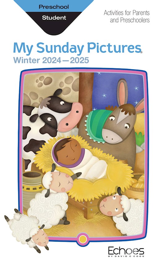 Echoes Winter 2020-2021: Preschool My Sunday Pictures (Take-Home) (#5014) | SHOPtheWORD