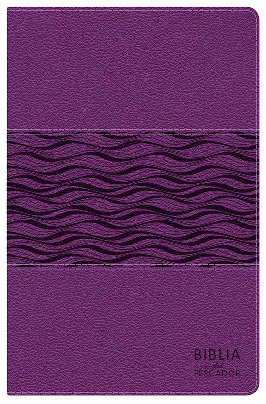 Span-NTV Fisher Of Men Bible-Metallic Purple LeatherTouch | SHOPtheWORD