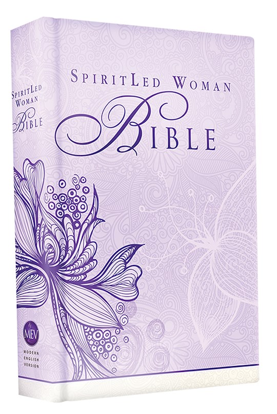 MEV SpiritLed Woman Bible-Lavender Printed Hardcover | SHOPtheWORD
