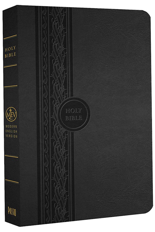 MEV Thinline Reference Bible-Black LeatherLike | SHOPtheWORD