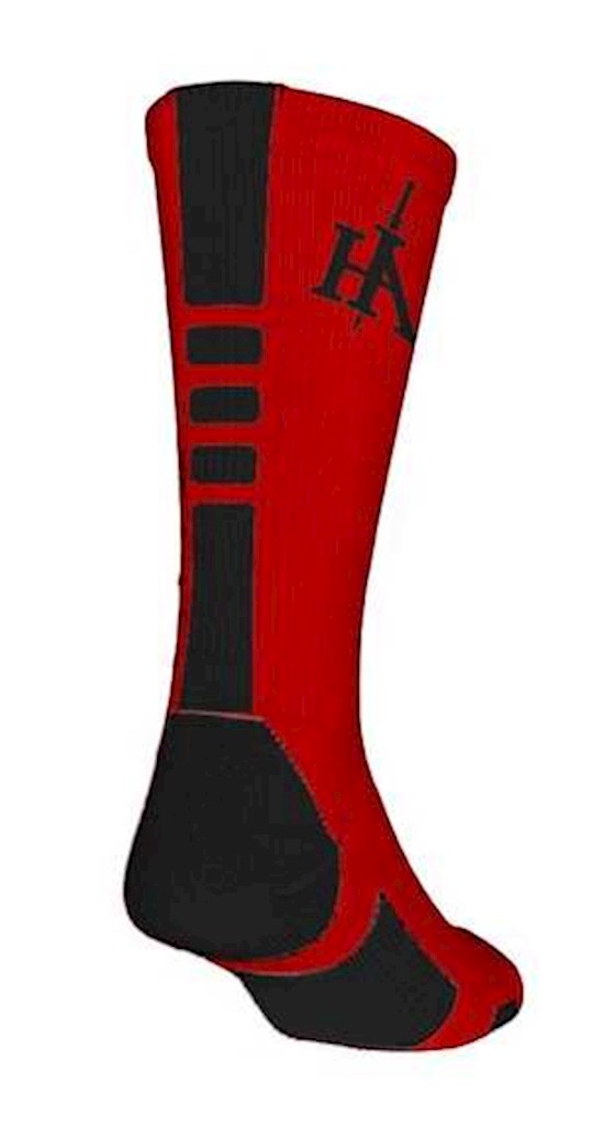 Socks-His Armor Sports-Red/Black | SHOPtheWORD