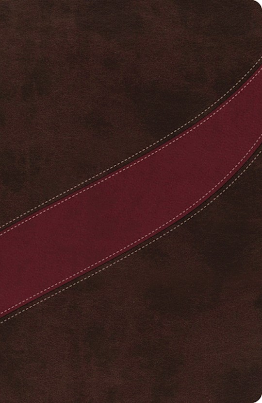 NASB MacArthur Study Bible-Cranberry/Earth Brown LeatherSoft | SHOPtheWORD