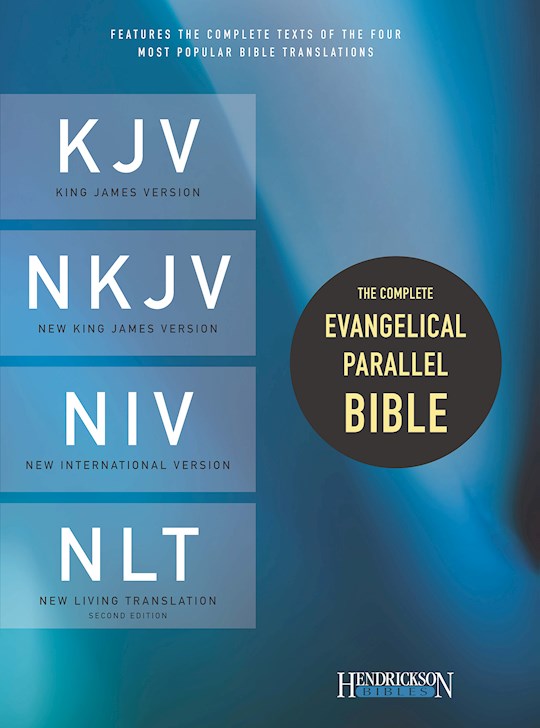 KJV/NKJV/NIV/NLT Complete Evangelical Parallel Bible-Red/Gray Flexisoft | SHOPtheWORD