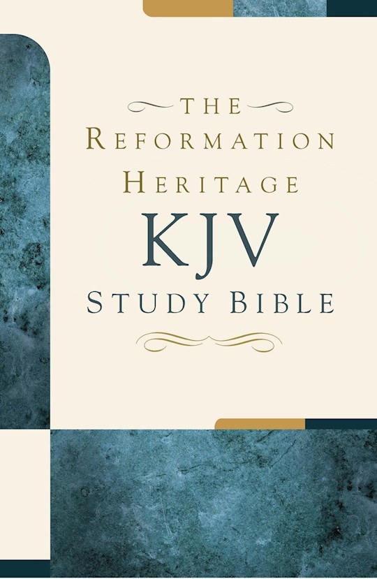 KJV Reformation Heritage Study Bible-Hardcover | SHOPtheWORD