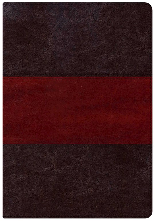 NKJV Holman Study Bible/Large Print (Full Color)-Saddle Brown Indexed | SHOPtheWORD