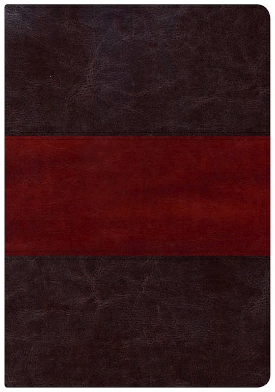 NKJV Holman Study Bible/Large Print (Full Color)-Saddle Brown | SHOPtheWORD