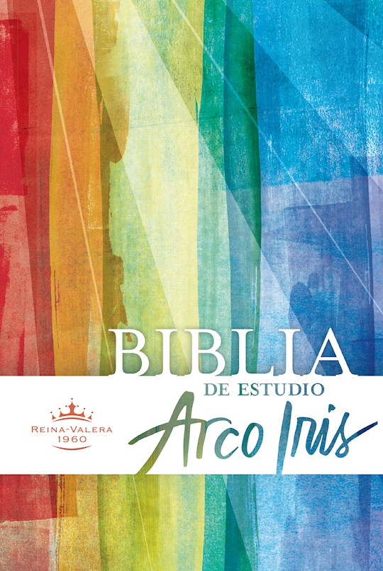 Span-RVR 1960 Rainbow Study Bible (Full Color)-Hardcover Indexed | SHOPtheWORD