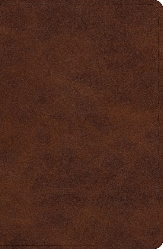 ESV Verse-By-Verse Reference Bible-Deep Brown TruTone | SHOPtheWORD