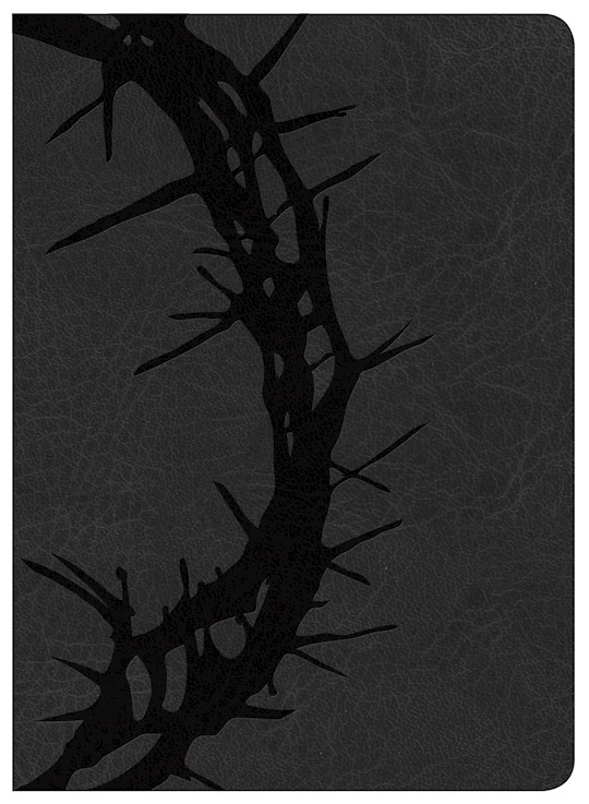 NKJV Holman Study Bible (Full Color)-Charcoal LeatherTouch | SHOPtheWORD
