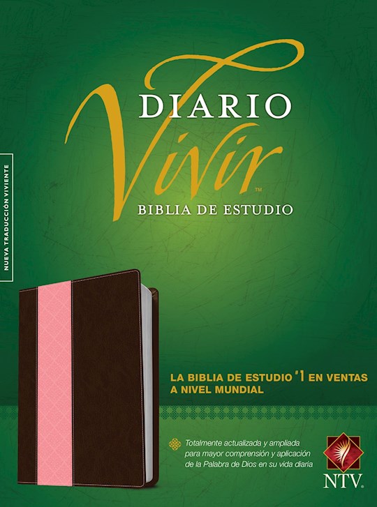 Span-NTV Life Application Study Bible (Biblia De Estudio Del Diario Vivir)-Pink/Brown TuTone | SHOPtheWORD