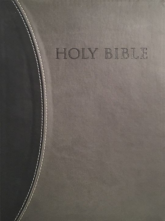 KJV Sword Study Bible/Giant Print-Black/Grey Ultrasoft Indexed | SHOPtheWORD