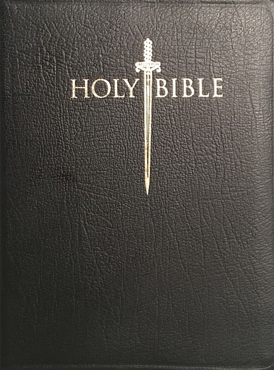 KJV Sword Study Bible/Giant Print-Black Genuine Leather | SHOPtheWORD