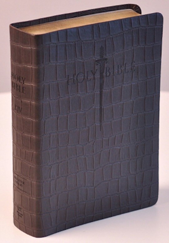 KJV Sword Study Bible/Personal Size Large Print-Brown T-Rex Ultrasoft Indexed | SHOPtheWORD