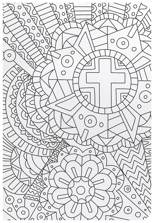 NKJV Big Picture Interactive Bible-Color-Your-Own, Cross Imitation Leather | SHOPtheWORD