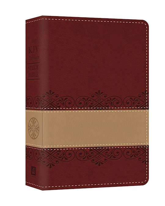 KJV Prophecy Study Bible-Burgundy/Tan DiCarta | SHOPtheWORD
