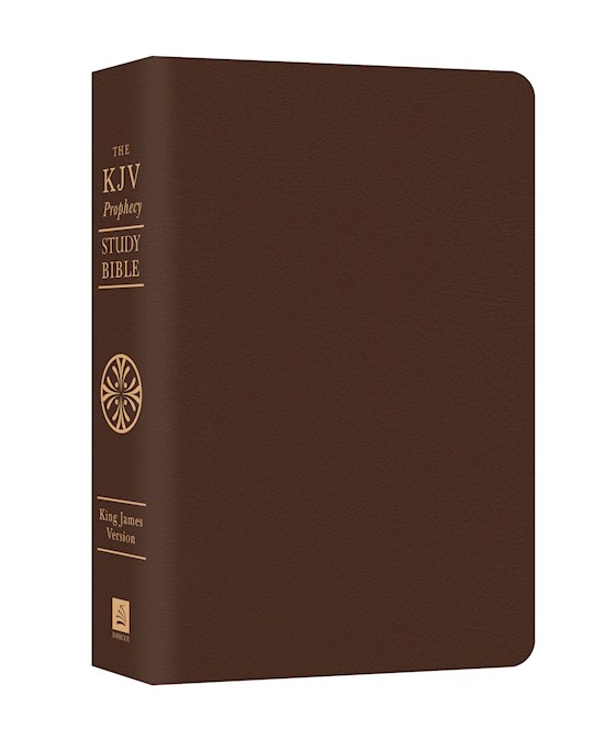 KJV Prophecy Study Bible-Brown Bonded Leather | SHOPtheWORD