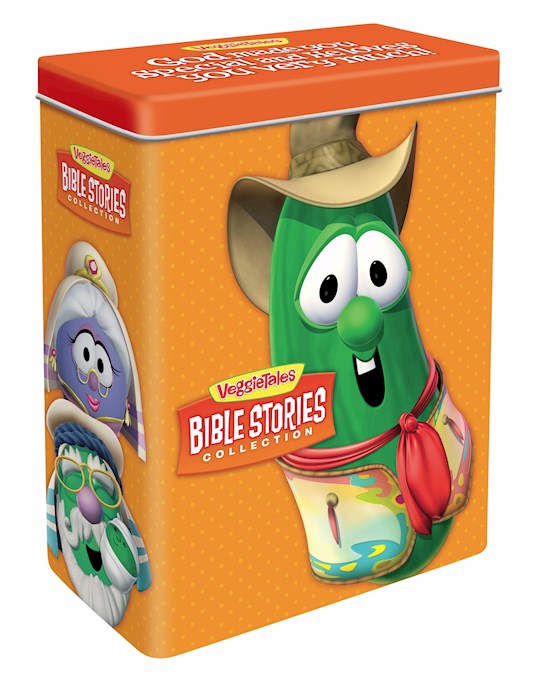 DVD-Veggie Tales: Bible Stories Collectible Tin 2015 (4 DVDs) | SHOPtheWORD