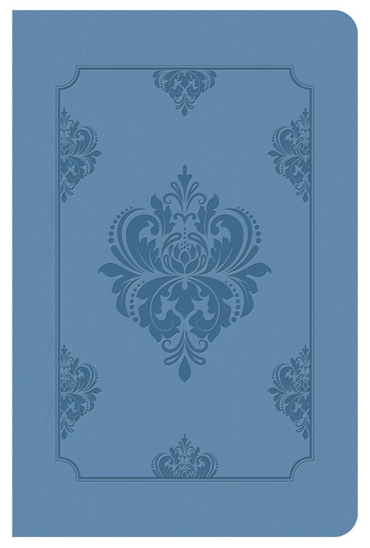 KJV Deluxe Gift & Award Bible-Light Blue DiCarta | SHOPtheWORD