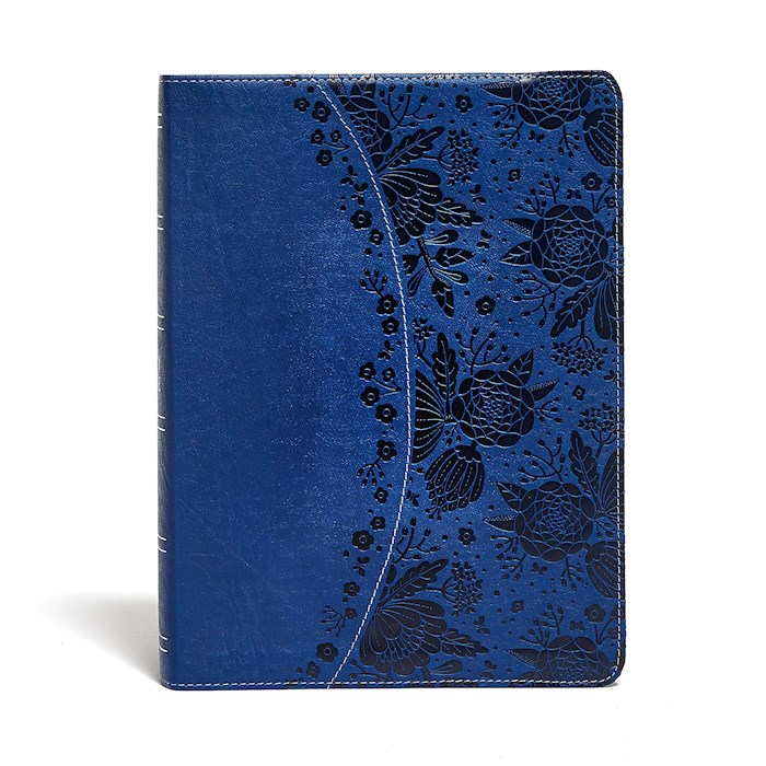 KJV Study Bible (Full-Color)-Indigo LeatherTouch | SHOPtheWORD