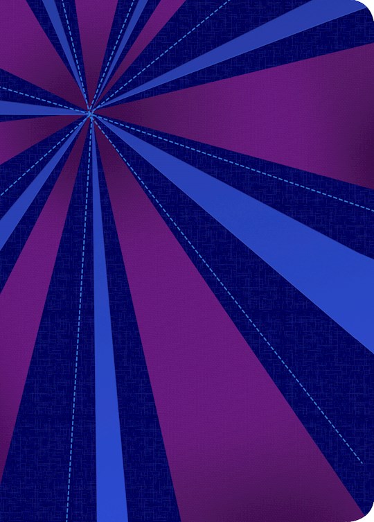 Span-RVR 1960 Compact Large Print Edition-Blue/Violet LeatherTouch Indexed | SHOPtheWORD