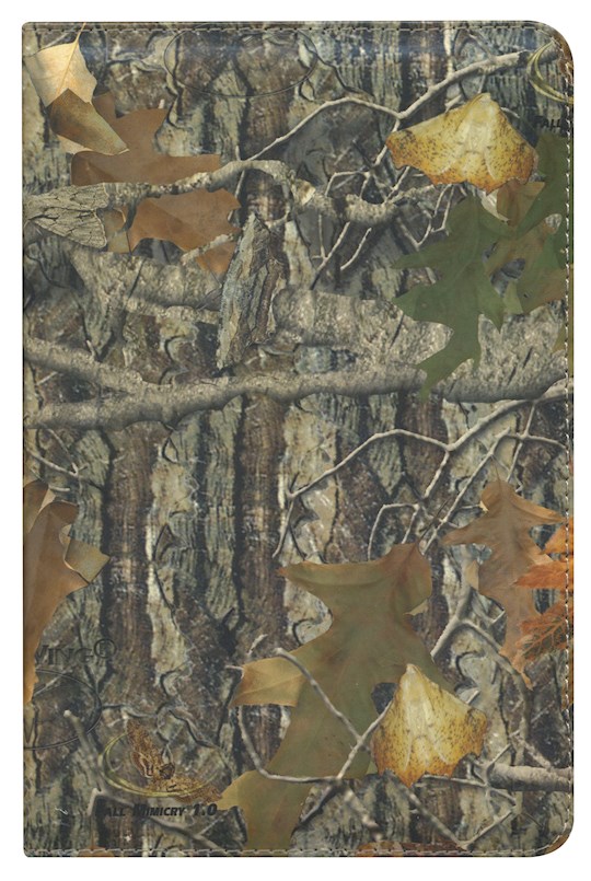 NKJV Sportsman's Bible-Large Print Personal Size Edition-Camouflage LeatherTouch | SHOPtheWORD