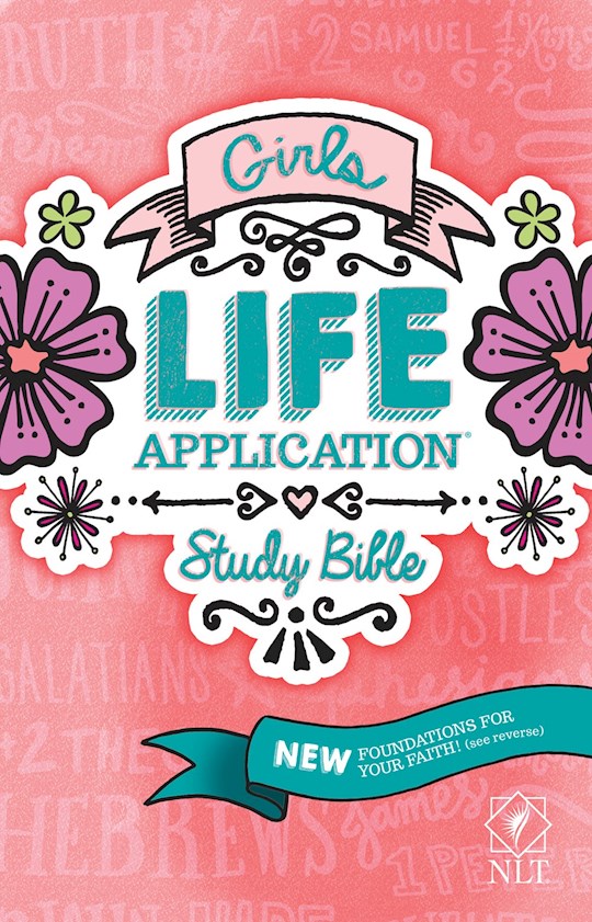 NLT Boys Life Application Study Bible - LeatherLike, Neon Cross