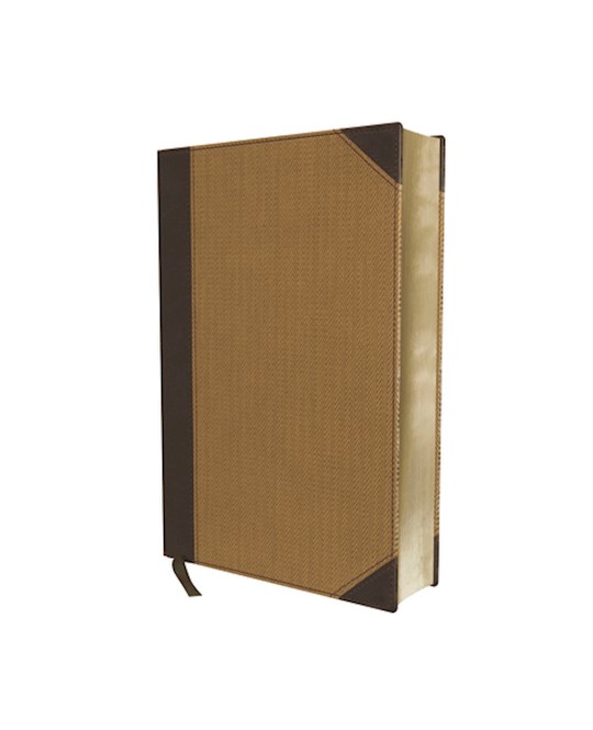 NIV Cultural Backgrounds Study Bible-Brown/Tan Duo-Tone (Not Available-Out Of Print) | SHOPtheWORD