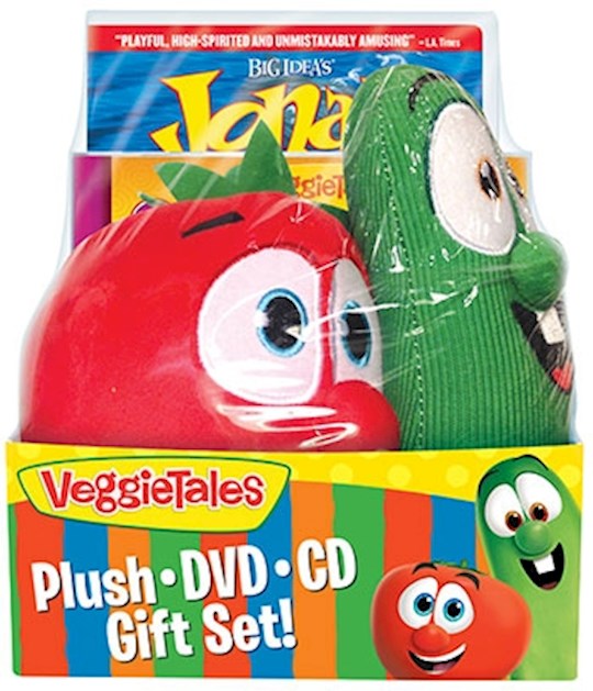 DVD-Veggie Tales: Easter Gift Set w/CD & Bob & Larry Plush | SHOPtheWORD