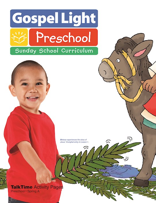 Shop the Word Gospel Light Spring 2024 Preschool Talktime Activity