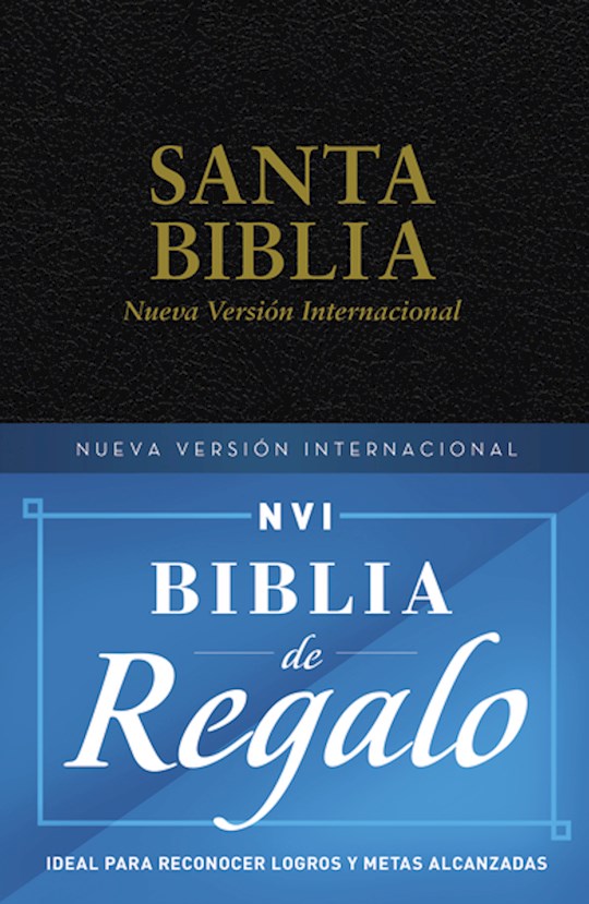 Span-NIV Gift & Award Bible-Black Softcover | SHOPtheWORD