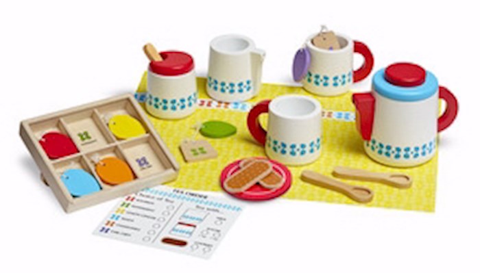 Pretend Play-Steep & Serve Tea Set (22 Pieces) (Ages 3+) | SHOPtheWORD