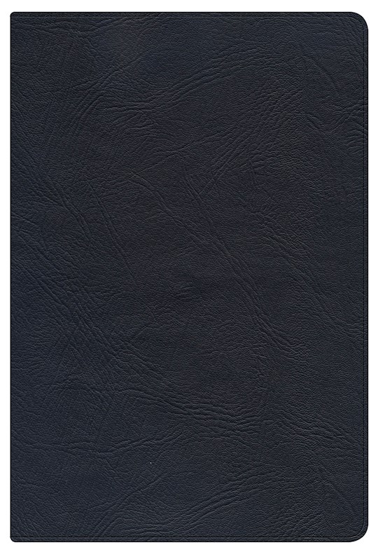 NKJV Large Print Personal Size Reference Bible-Black Genuine Leather | SHOPtheWORD