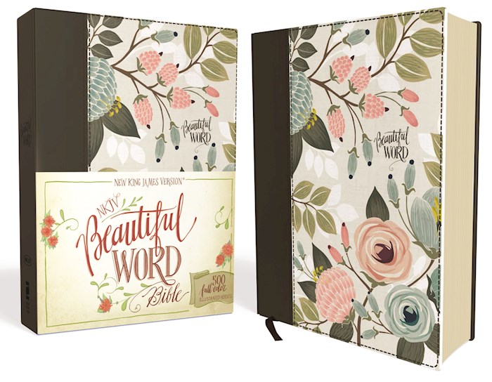 NKJV Beautiful Word Bible-Floral Multicolor Hardcover | SHOPtheWORD