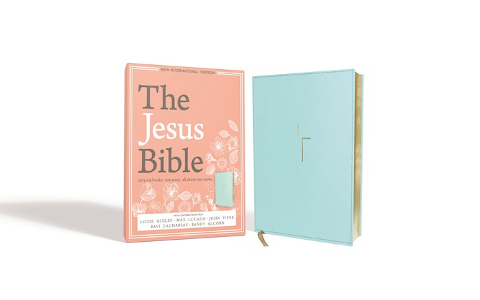 NIV The Jesus Bible-Blue Duo-Tone | SHOPtheWORD