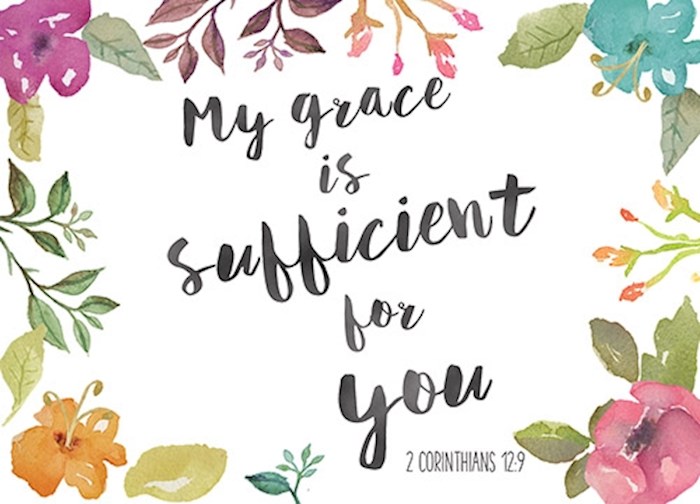 Postcard-My Grace (6 x 4.25) (Pack Of 6) | SHOPtheWORD
