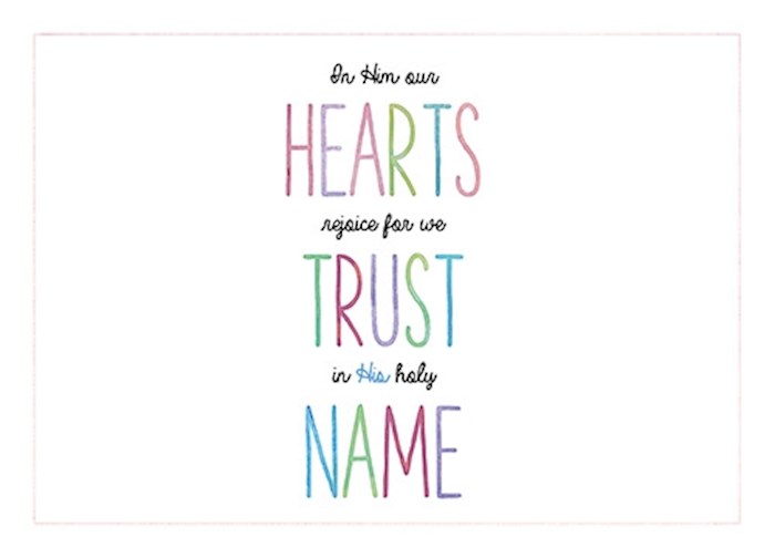 Postcard-Name (6 x 4.25) (Pack Of 6) | SHOPtheWORD