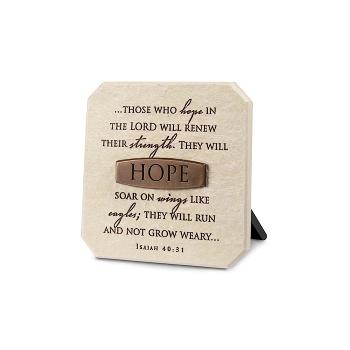 Plaque-Hope (#11633) | SHOPtheWORD