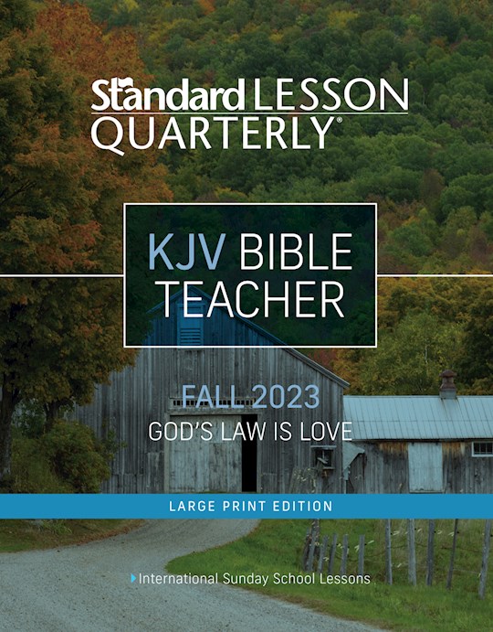 Standard Lesson Quarterly Fall 2022 Adult Kjv Bible