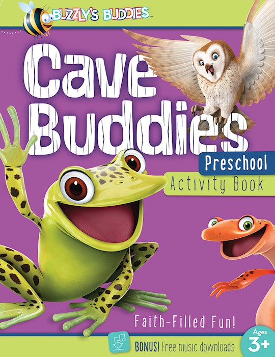 Buzzly's Buddies: Cave Buddies Preschool Activity Book | SHOPtheWORD