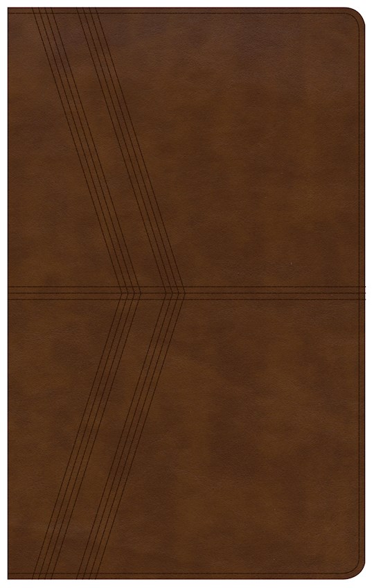 NKJV Ultrathin Reference Bible-Brown Deluxe LeatherTouch Indexed | SHOPtheWORD