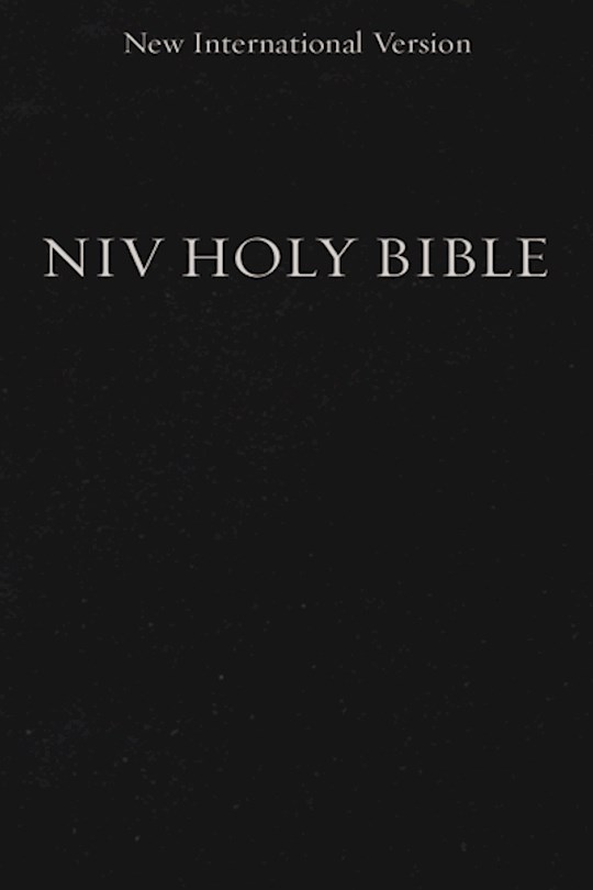 NIV Compact Bible-Black Softcover | SHOPtheWORD