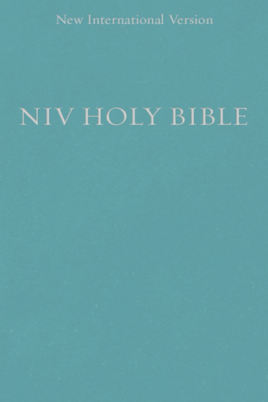 NIV Compact Bible-Turquoise Softcover | SHOPtheWORD