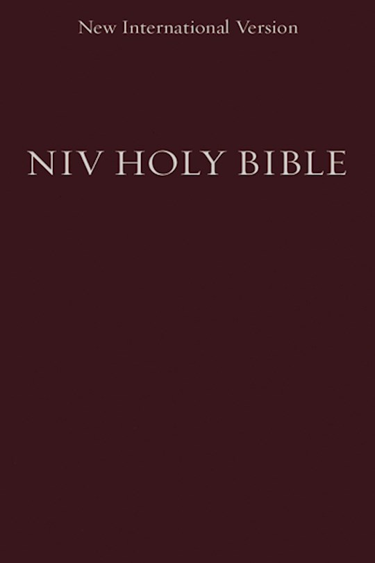 NIV Compact Bible-Burgundy Softcover | SHOPtheWORD