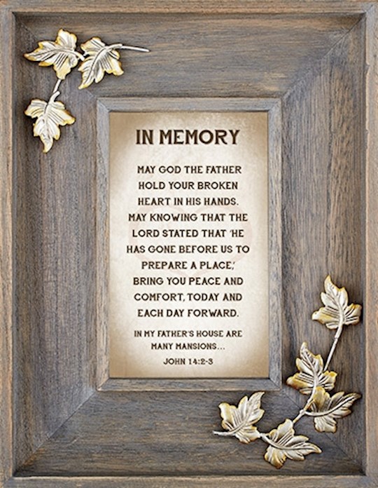 Framed Art-In Memory/Lovelea Down Home (7