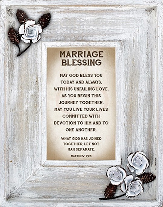 Framed Art-Marriage Blessing/Lovelea Down Home (7