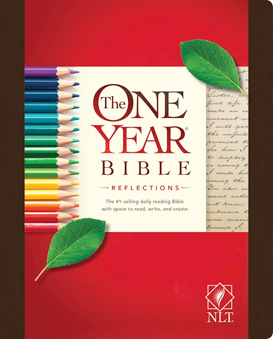 NLT One Year Bible Reflections Edition-Hardcover (Not Available-Out Of Print) | SHOPtheWORD
