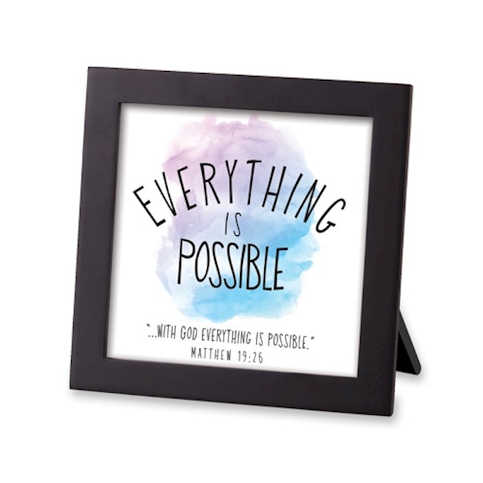 Framed Art-Everything Is Possible (#40382) | SHOPtheWORD