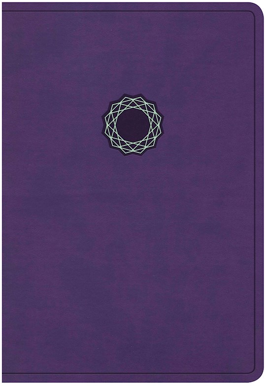 KJV Deluxe Gift Bible-Purple/Teal LeatherTouch | SHOPtheWORD