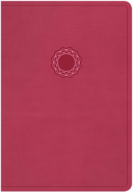 NKJV Deluxe Gift Bible-Pink/Light Pink LeatherTouch | SHOPtheWORD