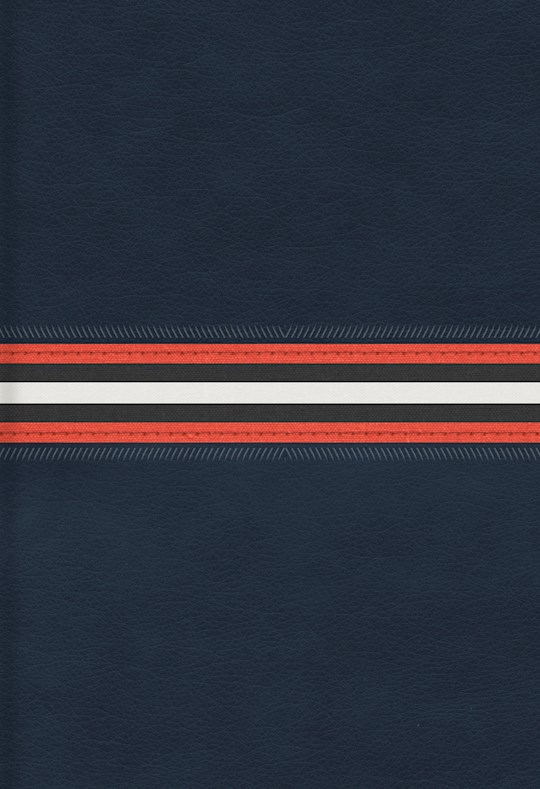 Span-RVR 1960 Hand Size Giant Print Bible-Navy Blue Bonded Leather Indexed | SHOPtheWORD
